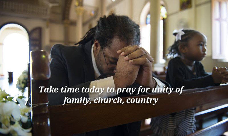 pray for unity