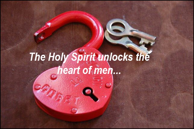 God unlocks the heart