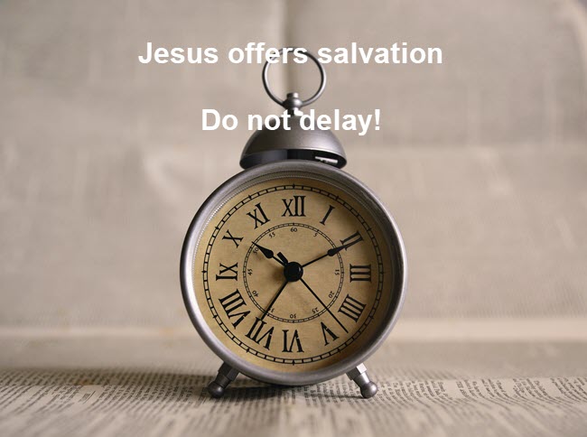 Jesus offers salvation