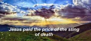 Jesus paid the price