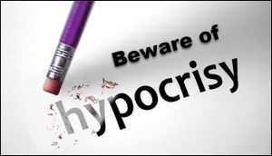 Hypocrites are liars personsified