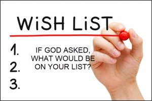 wish list
