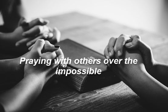 pray with others