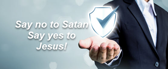 say no to satan