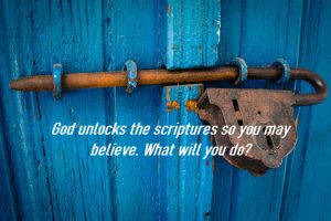 God has the key to salvation