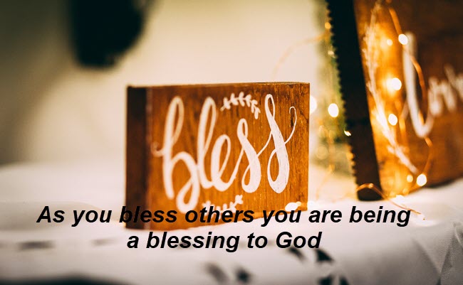 Be a blessing