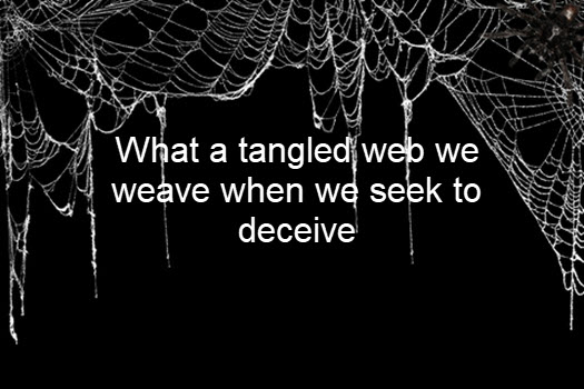 webs of deception
