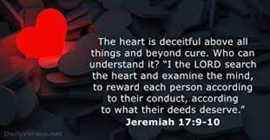 The deceitful heart