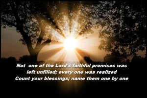 God is faithful