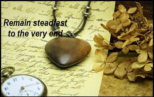 be steadfast