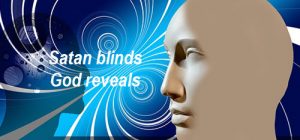 Satan blinds