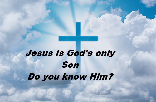 Jesus is God's Son