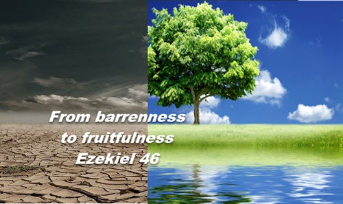 from barrenness to fruitfulness