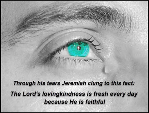 tears of Jeremiah