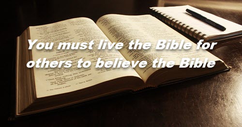 live the Bible