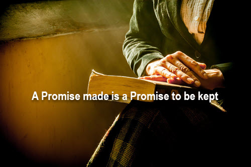 Claim your promise