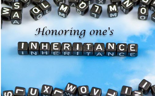 Honor parents and your inheritance