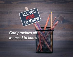 God is our provider