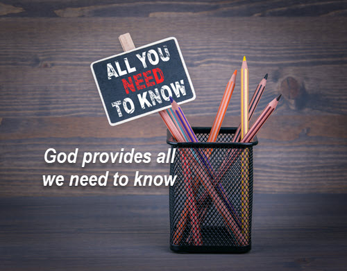 God is our provider