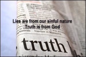 Be a truth teller