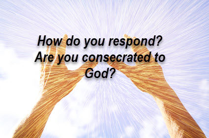 Our response to God