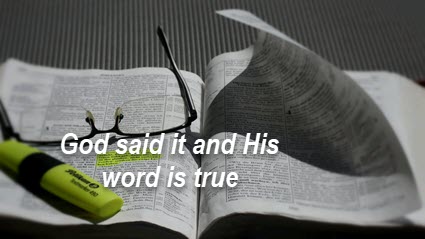 God's Word is true