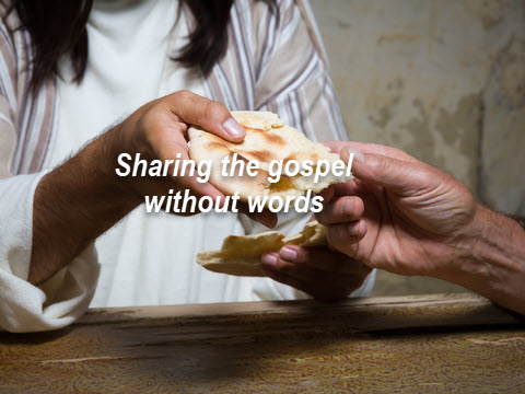 Sharing the gospel message